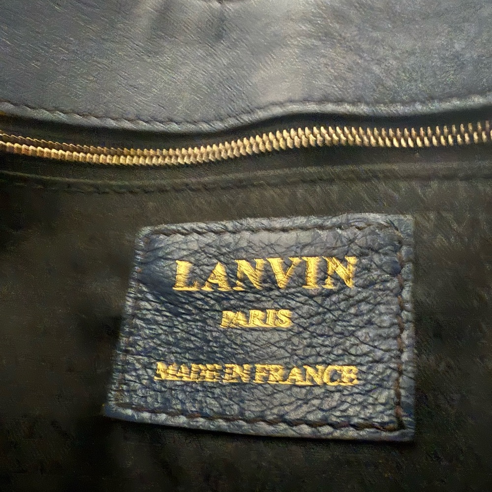 LANVIN Hero Python Bag - image 5